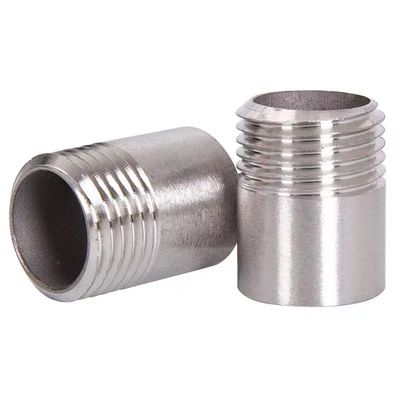 Acier inoxydable NPT DIN BSP Tête à filetage mâle 1/8"-4" pour raccords de tuyauterie égaux