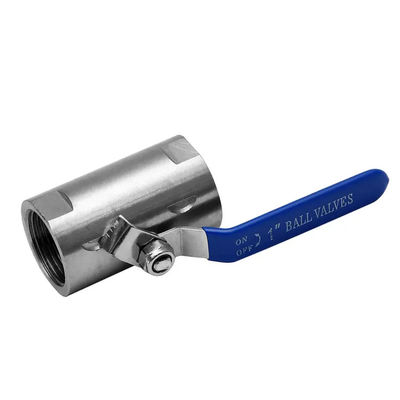 Ventilateur à bille large en acier inoxydable pour connexions de tuyaux à fil internes
