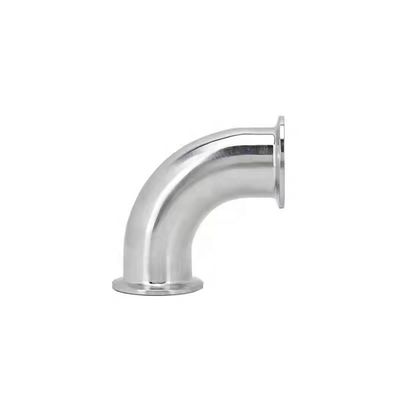 WZ en acier inoxydable sanitaire 304 316 90 degrés coude de tuyau à tête cylindrique