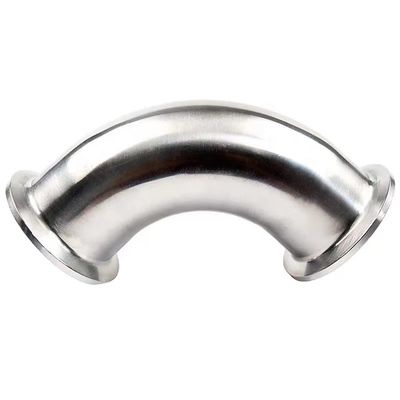WZ en acier inoxydable sanitaire 304 316 90 degrés coude de tuyau à tête cylindrique