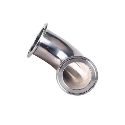 WZ en acier inoxydable sanitaire 304 316 90 degrés coude de tuyau à tête cylindrique