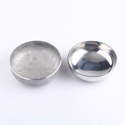 Codes de tête de réservoir d'eau en acier inoxydable cylindrique 304 316LASME