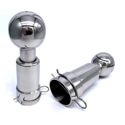 Ballon à pulvérisation en argent 304 et 316l pour le nettoyage efficace des réservoirs de bière en acier inoxydable