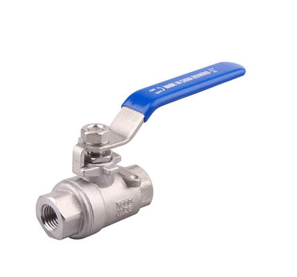 Cowin Brewing 1''-8'' 3PC soupape à bille en acier inoxydable 304 NPT fileté pour l'eau de gaz pétrolier