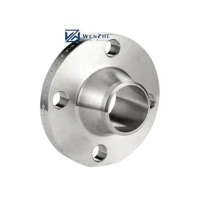 Acier inoxydable 304 316 Code de tête Flange WN cylindrique pour les connexions durables