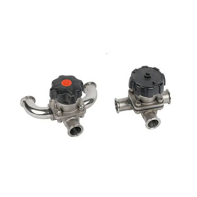 Valve de diaphragme de type intégré en forme de U standard ANSI 32*25 avec support personnalisé