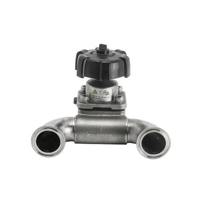 Valve de diaphragme de type intégré en forme de U standard ANSI 32*25 avec support personnalisé