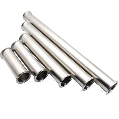 Tubes d'extension en acier inoxydable standard ANSI 304 316 Tri Clover pour les spools sanitaires