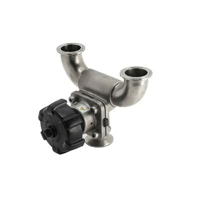 Valve de diaphragme de type intégré en forme de U standard ANSI 32*25 avec support personnalisé