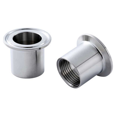 Miroir poli 304 316L en acier inoxydable Sanitaire Tri Clampe Femme fil de tuyau Adaptateur d'ajustement