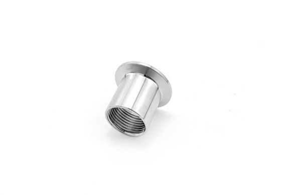 Miroir poli 304 316L en acier inoxydable Sanitaire Tri Clampe Femme fil de tuyau Adaptateur d'ajustement