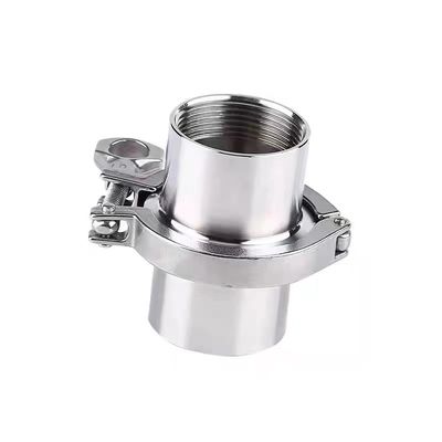 Code de tête cylindrique WZ SS 304 316 Tri-clampe à raccordement rapide