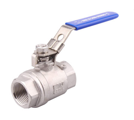 1/2 " mini soupape à bille en acier inoxydable avec fil NPT femelle x mâle et poignée en acier inoxydable