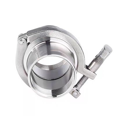 Code de tête cylindrique WZ SS 304 316 Tri-clampe à raccordement rapide