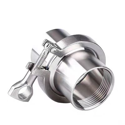 Code de tête cylindrique WZ SS 304 316 Tri-clampe à raccordement rapide