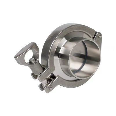 Acier inoxydable 316 304 Tri Clampe 3A Ferrule aveugle Capot de fin de jeu pour les équipements sanitaires