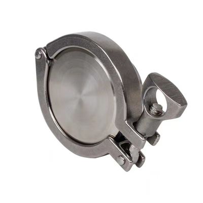 Acier inoxydable 316 304 Tri Clampe 3A Ferrule aveugle Capot de fin de jeu pour les équipements sanitaires