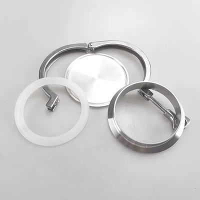 Acier inoxydable 316 304 Tri Clampe 3A Ferrule aveugle Capot de fin de jeu pour les équipements sanitaires
