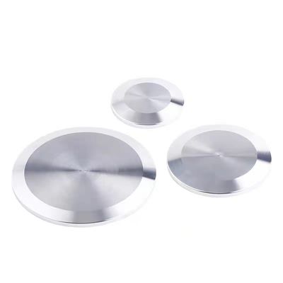 WZ 304 316L en acier inoxydable Tri-clampe sanitaire tube couvercle capuchon d'extrémité Clampe de plaque aveugle Ferrule aveugle solide
