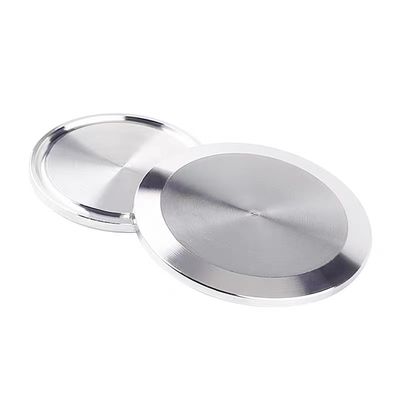 WZ 304 316L en acier inoxydable Tri-clampe sanitaire tube couvercle capuchon d'extrémité Clampe de plaque aveugle Ferrule aveugle solide