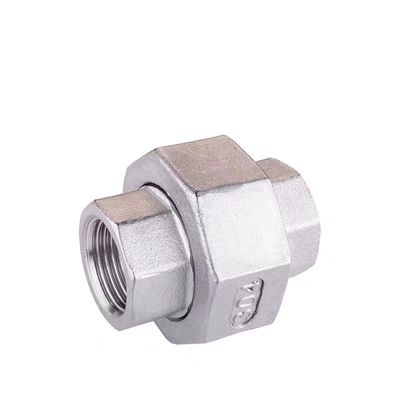 Connecteur de couplage à double fil interne en acier inoxydable à tête hexagonale NPT BSP 1/4''-4.0