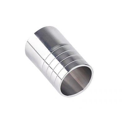 Coulée d'argent BSP/NPT tuyau de soudage Barb Nipple pour acier inoxydable WZ 304 316 3A DIN