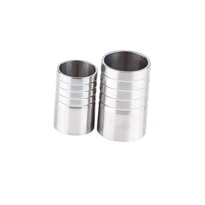 Coulée d'argent BSP/NPT tuyau de soudage Barb Nipple pour acier inoxydable WZ 304 316 3A DIN
