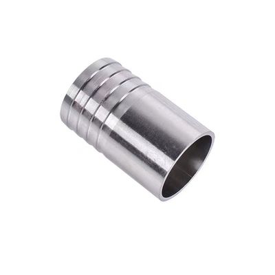 Coulée d'argent BSP/NPT tuyau de soudage Barb Nipple pour acier inoxydable WZ 304 316 3A DIN