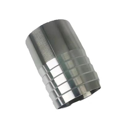 Coulée d'argent BSP/NPT tuyau de soudage Barb Nipple pour acier inoxydable WZ 304 316 3A DIN
