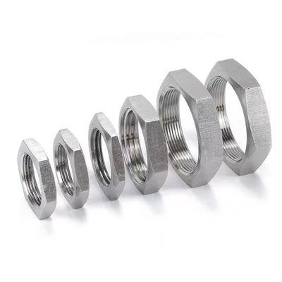 1/4''-4.0'' NPT BSP BSPT WZ SS 201 304 316 petit fil rond hexagonal racine de noix mince