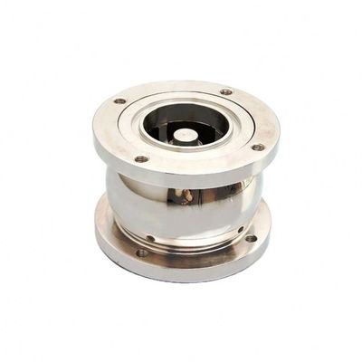 Valve de contrôle silencieuse de type boule en acier inoxydable sanitaire pour les supports à température normale