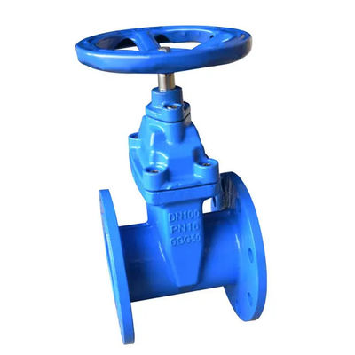 DN150 Valve de porte de la bride d'eau PN16 en fonte standard avec acier inoxydable 301/304/316