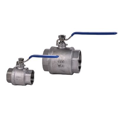 Connexion féminine RTS en acier inoxydable 201304 2PC Ventilateur à bille de type à deux pièces léger