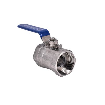 1Pc type soupape à bille femelle filetée en taille de port DN8-DN80 avec matériau en acier inoxydable