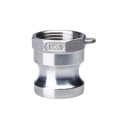 Adaptateur d'accouplement à camouflage argenté de type WZ SS 304 316 A pour NPT BSP Quick Connect