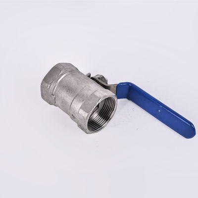 1Pc type soupape à bille femelle filetée en taille de port DN8-DN80 avec matériau en acier inoxydable