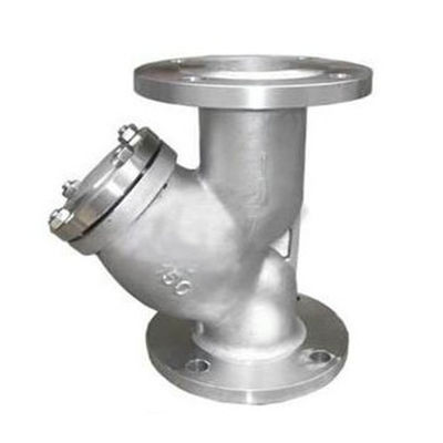 1/2 "-10.0" Port Taille en acier inoxydable 304 Flange Y-Strainer avec connexion des extrémités de la bride
