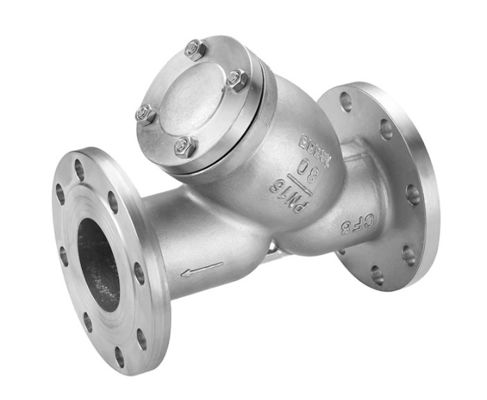 1/2 "-10.0" Port Taille en acier inoxydable 304 Flange Y-Strainer avec connexion des extrémités de la bride