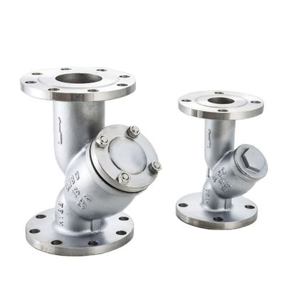 1/2 "-10.0" Port Taille en acier inoxydable 304 Flange Y-Strainer avec connexion des extrémités de la bride