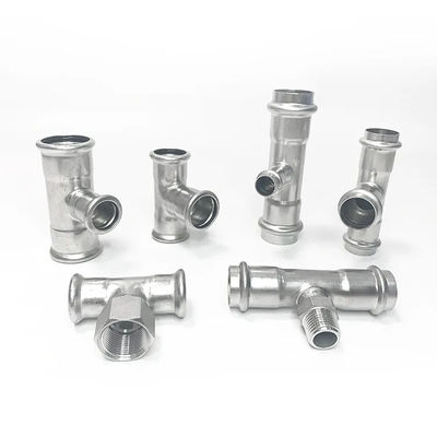 Accouplement droit égal pour les systèmes de plomberie utilisant du matériau en acier inoxydable 301/304/316