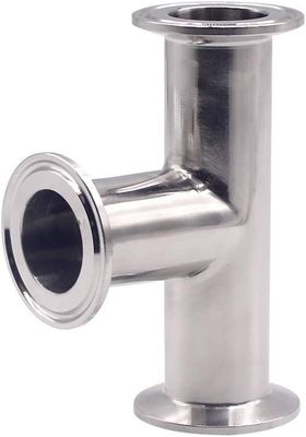 6" de longueur tube de bobine sanitaire avec bout de pince en acier inoxydable 304 sans couture tubes ronds