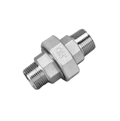 Acier inoxydable 304 accessoires filetés fils mâles Union MM fils mâles / mâles Union pour domestique