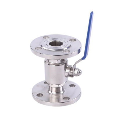 Valve à bille à plaquette de montage haute avec flange de classe 150LB ISO5211SS304 SS304L SS316 SS316L