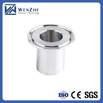 Pipe à filetage féminin sanitaire personnalisée adaptée à une ferrule de 2,5 pouces TRI CLAMP OD 77mm