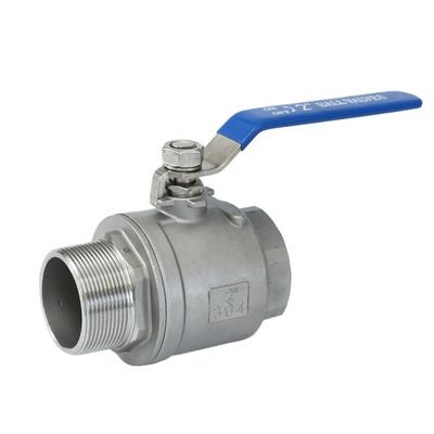 Applicable à l'eau en acier inoxydable 201304 VALVES à bille avec filetage Femme 1Pc 2pc 3pcs