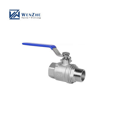 Applicable à l'eau en acier inoxydable 201304 VALVES à bille avec filetage Femme 1Pc 2pc 3pcs