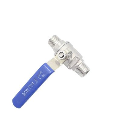 Applicable à l'eau en acier inoxydable 201304 VALVES à bille avec filetage Femme 1Pc 2pc 3pcs