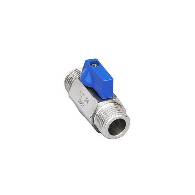 3/4 "-12" NPT Ventilateur à bille en acier inoxydable à filetage féminin avec barbe de tuyau de tuyau