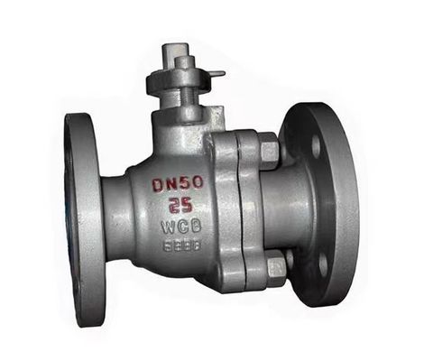PN20 PN50 soupape à bille de fin de bride en acier inoxydable 304 316 CF8 CF8M pour l'industrie chimique