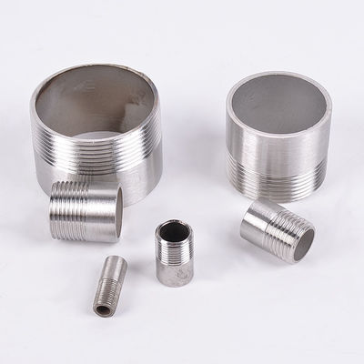 Couplings de médias d'eau NPT mâle à ferrule unique fil de branche de tuyau fil d'attache de téton